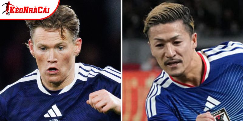 Scotland vs Nhật Bản đều có phong độ tốt